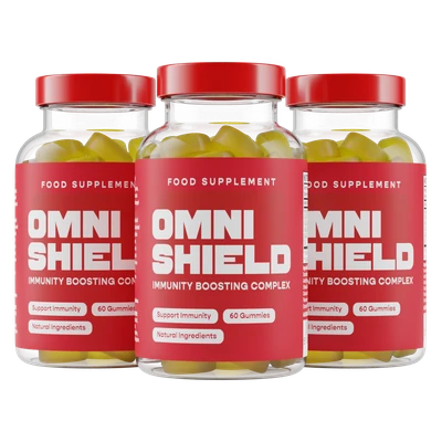 Three OmniShield bottles
